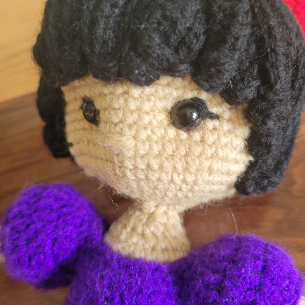 Darla, the Crochet Doll - Picture 2 of 5